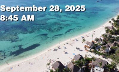 Daily Sargassum Sargasso Seaweed Report at Playa del Carmen, Mexico September 28, 2025