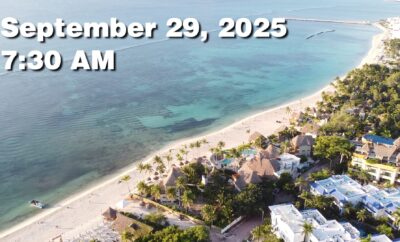 Daily Sargassum Sargasso Seaweed Report at Playa del Carmen, Mexico September 29, 2025