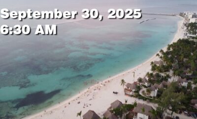 Daily Sargassum Sargasso Seaweed Report at Playa del Carmen, Mexico September 30, 2025